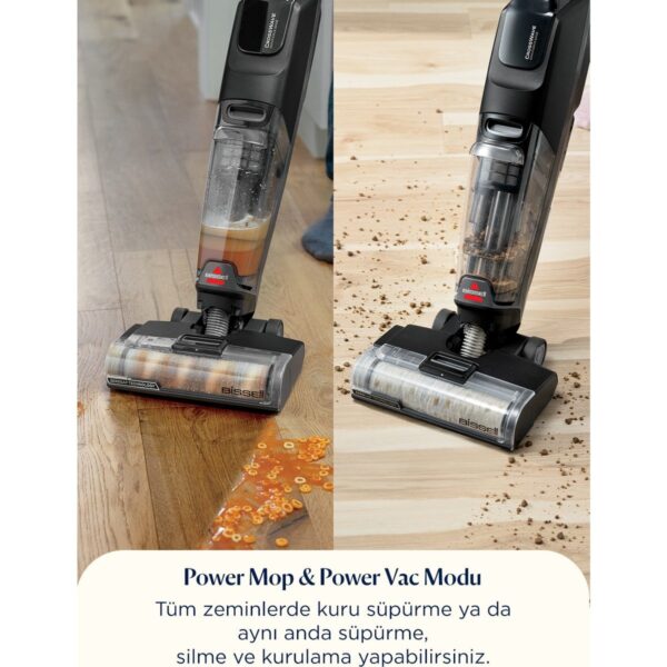 Bissell Crosswave Omniforce Edge Pro Islak&Kuru Süpürme ve Silme Makinesi Dikey Kullanım Özelliği