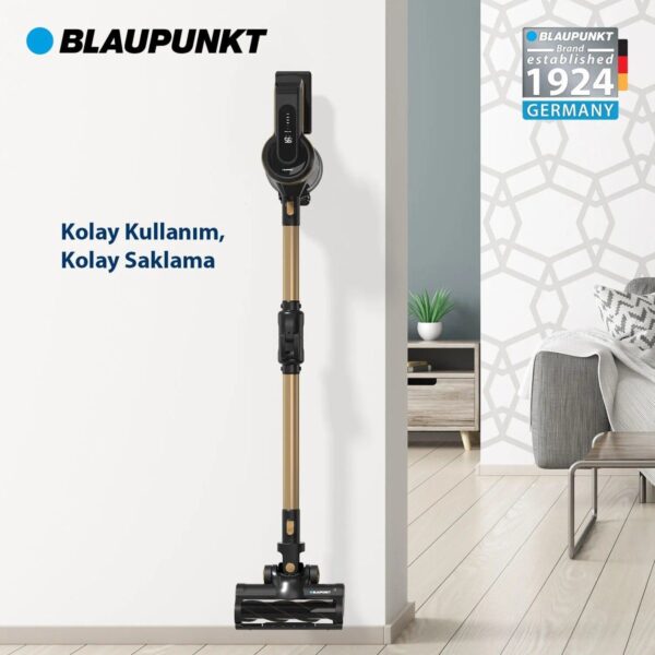 Blaupunkt Vacumaster A40 Dikey Şarjlı Süpürge 25.9 V HEPA Filtreli 0,75 lt Toz Haznesi ile Güçlü Temizlik