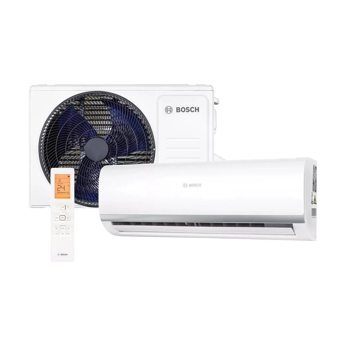 Bosch 9000 BTU Duvar Tipi Klima CL2000U W 26 E A++ Inverter Özelliği ile Sessiz Çalışma HBCV00004KHP1S