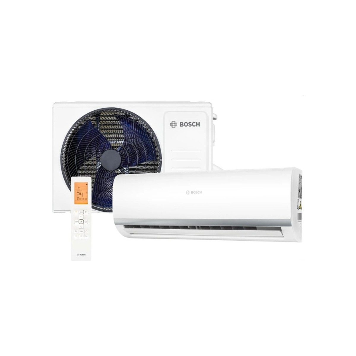 Bosch Climate 2001 24000 Btu/h Inverter Duvar Tipi Split Klima A++ Enerji Sınıfı ile Yüksek Verimlilik HBCV000099RS80