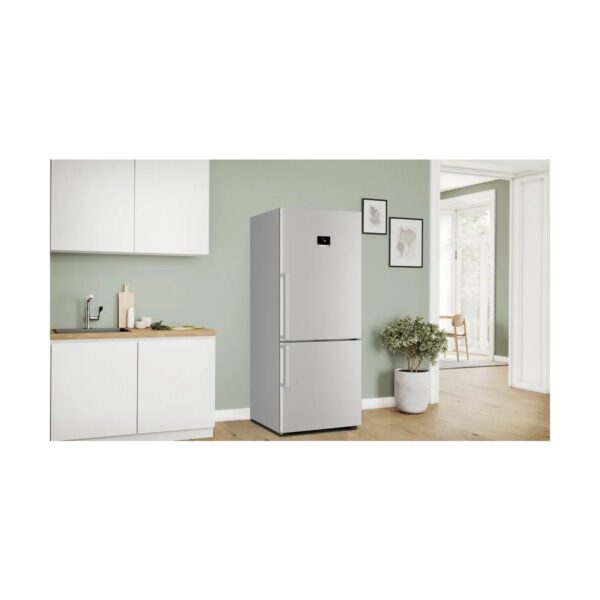 Bosch KGP76AIC0N Serie 8 186 x 75 cm Kolay Temizlenebilir Inox Alttan Donduruculu Buzdolabı