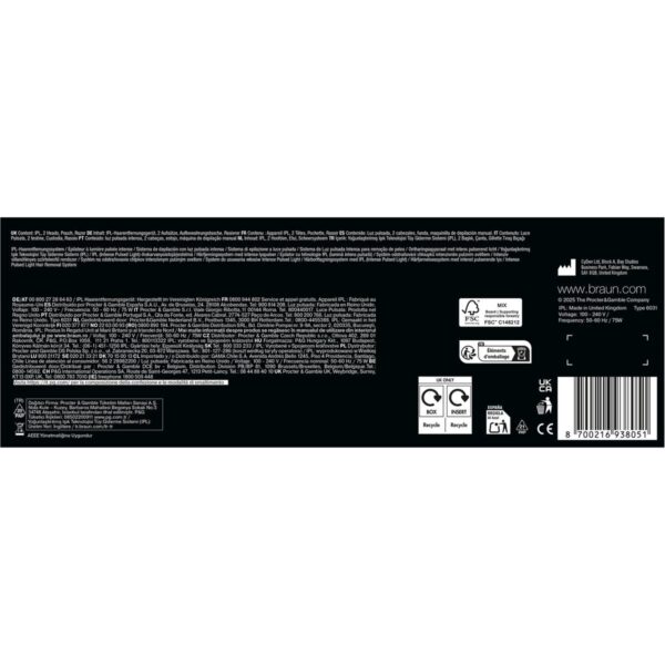 Braun IPL Silk·expert Pro 5, Evde Lazerle Tüy Alma, Çanta, Gillette Venus, 3 Başlık, PL5351