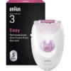 Braun Silk·épil 3 Kablolu Epilatör, Kalıcı Pürüzsüz Cilt, 3-000