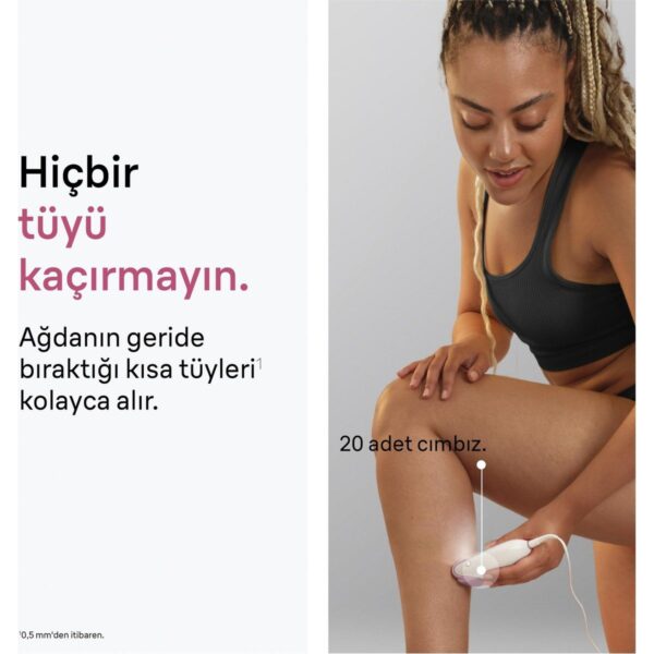 Braun Silk·épil 3 Kablolu Epilatör, Kalıcı Pürüzsüz Cilt, 3-202