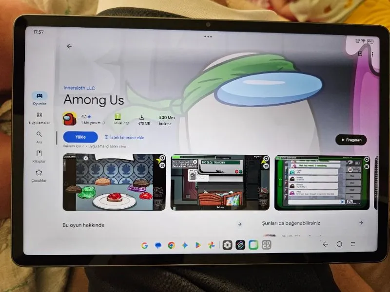 Lenovo Yoga Tab Snapdragon 8 Gen 3 12GB 256GB 11.1″ 3.2k 600NITS 144Hz Tablet+Kalem ZAG60029TR