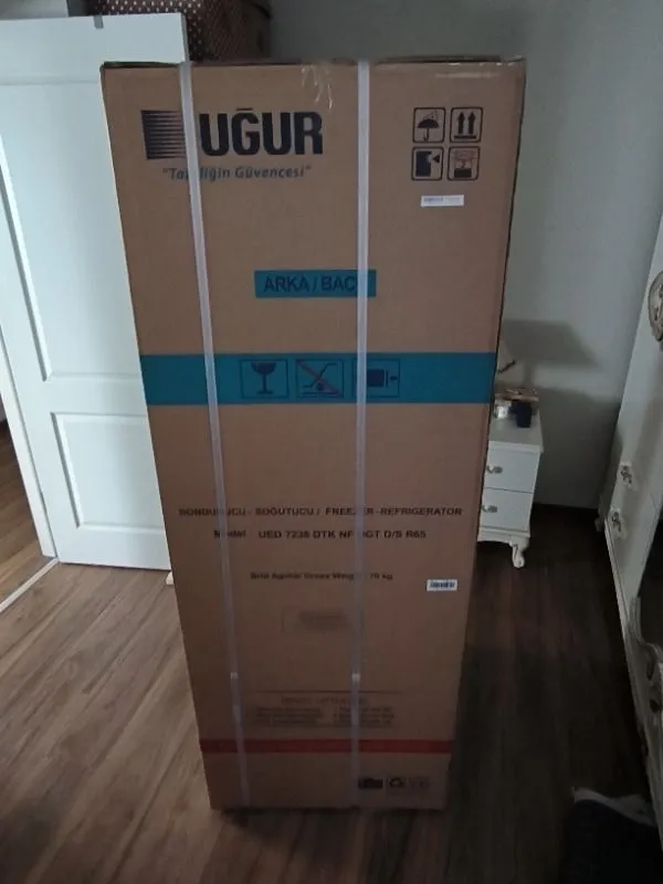 Uğur Ued 7238 Dtk Nf Dgt D/s R65 No Frost E Sınıfı 7 Çekmeceli Derin Dondurucu
