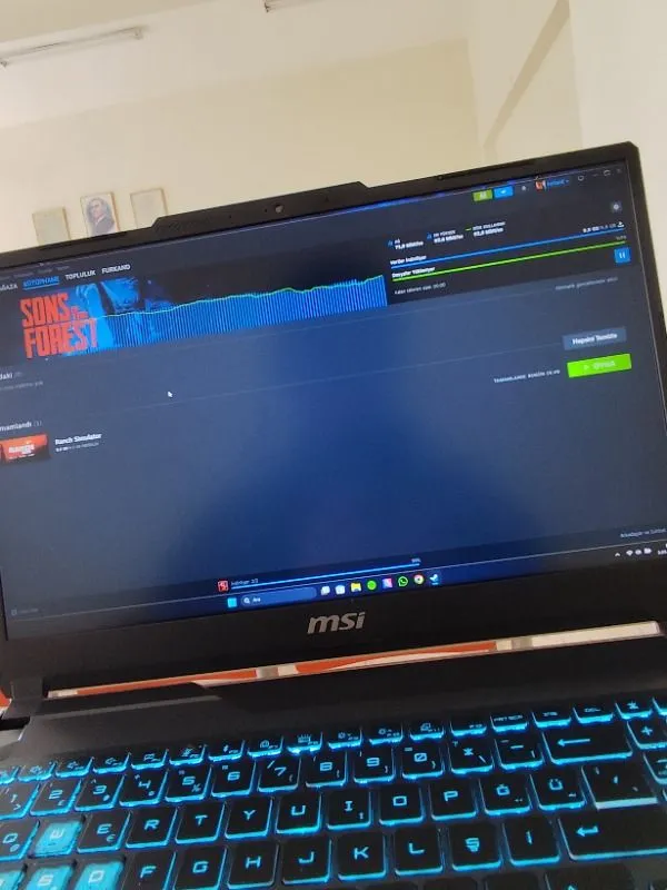 MSI CYBORG 15 A13VE-2268XTRNN Intel Core i5 13420H 16GB 512GB SSD RTX4050 Freedos 15.6″ FHD Taşınabilir Bilgisayar