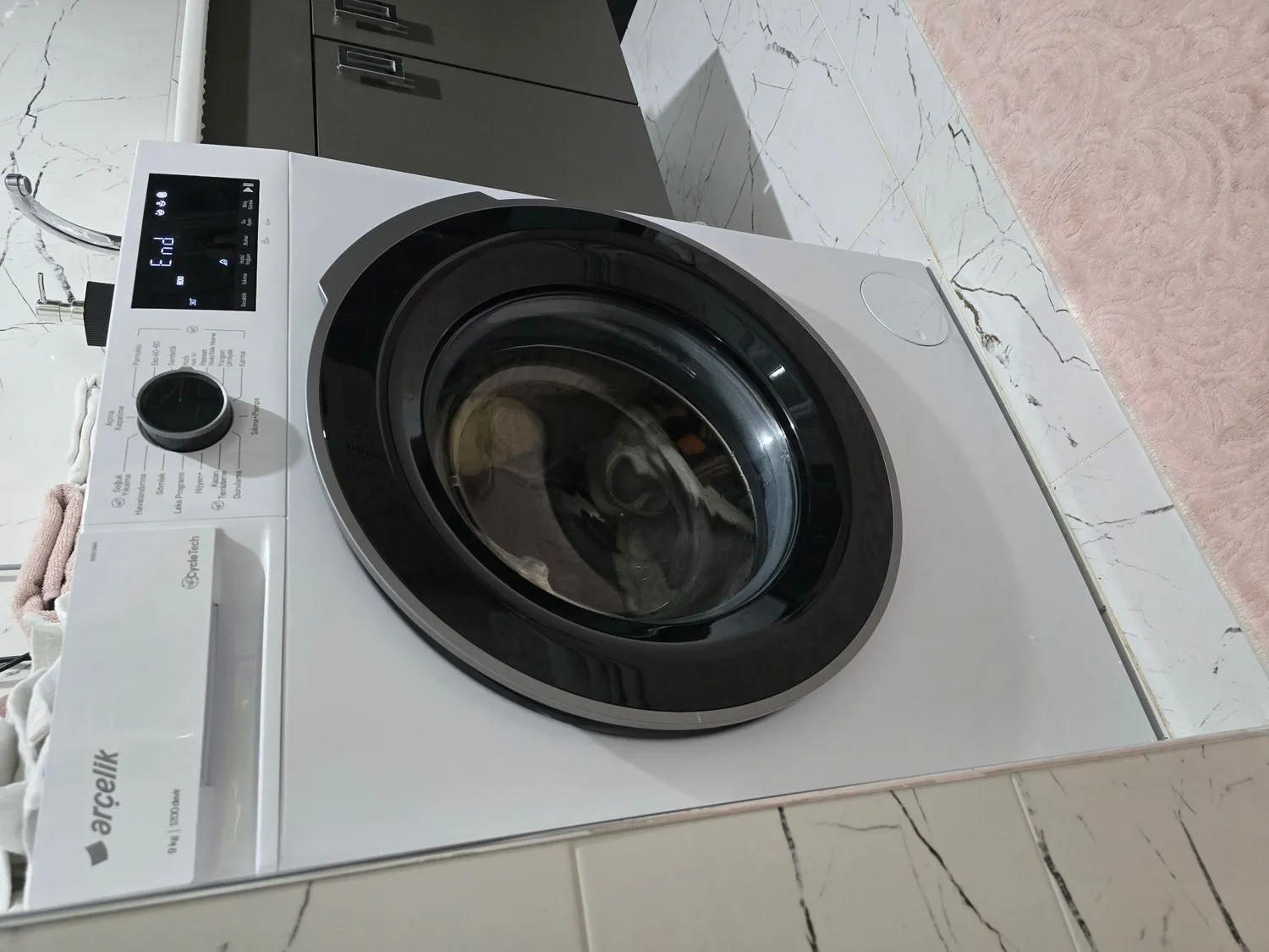 Arçelik 9120 Dmx 1200 Devir 9 kg Çamaşır Makinesi