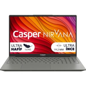 Casper Nirvana X650 Intel Core i5 13420H 16GB 500GB SSD Freedos 15.6" Taşınabilir Bilgisayar X650.1342-BV00X-G-F HBCV00007MJN45