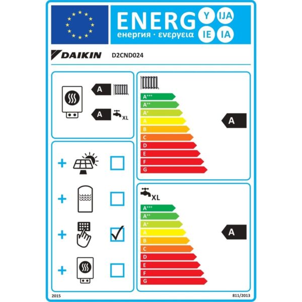 Daikin Ndj Smart Premix 24/24 Kw (20000 Kcal) Tam Yoğuşmalı Kombi