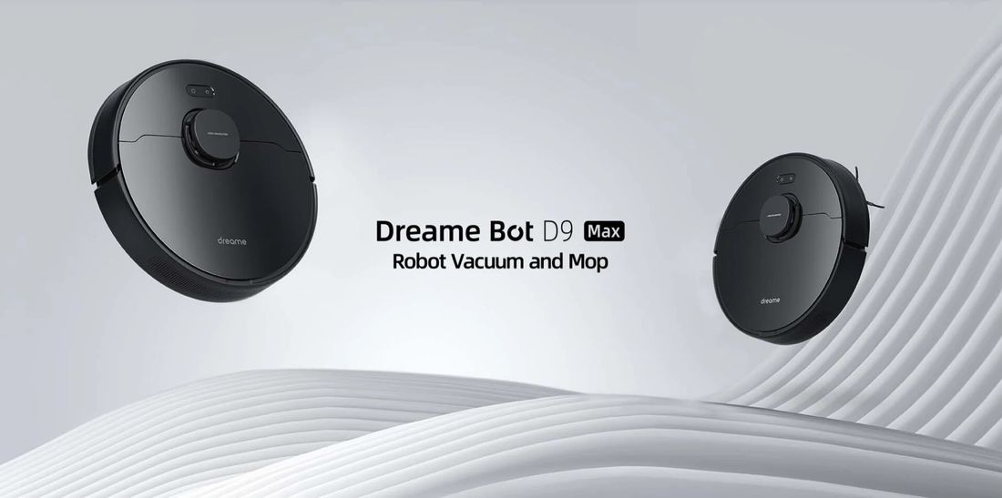 Dreame Bot D9 Max Robot Süpürge Vakum ve Paspas
