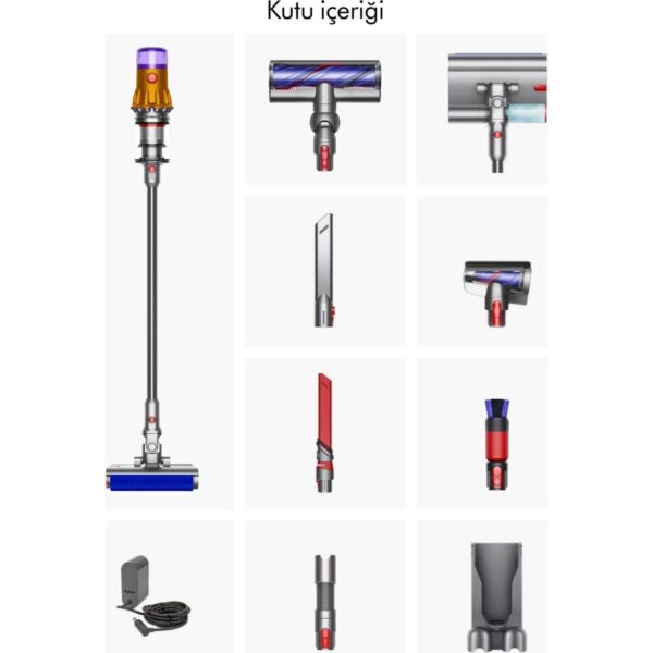 Dyson V12S Detect Slim Submarine™ + Detaylı Temizlik Seti