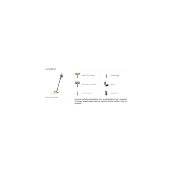 Dyson V15 Detect™ Absolute Kablosuz Süpürge EOL