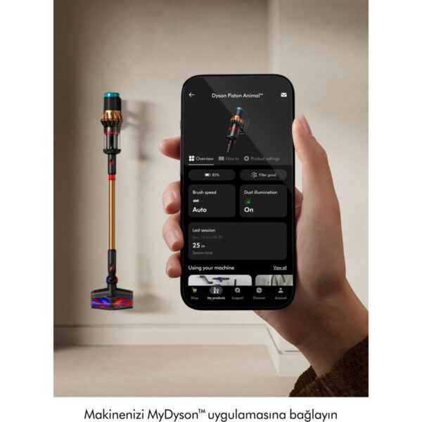 Dyson V16 Piston Animal Submarine™ Islak ve Kuru Temizleme Özellikli Kablosuz Süpürge