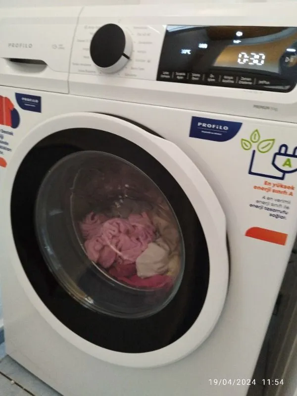 Profilo CGA142Z0TR A Enerji Sınıfı 9 kg 1200 Devir Çamaşır Makinesi