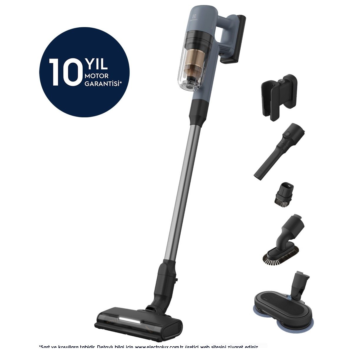 Electrolux EP72H21WET ActiveMop 700 Cordless Cleaner 21.6 V Dikey Şarjlı Süpürge HBCV0000DJZ76X