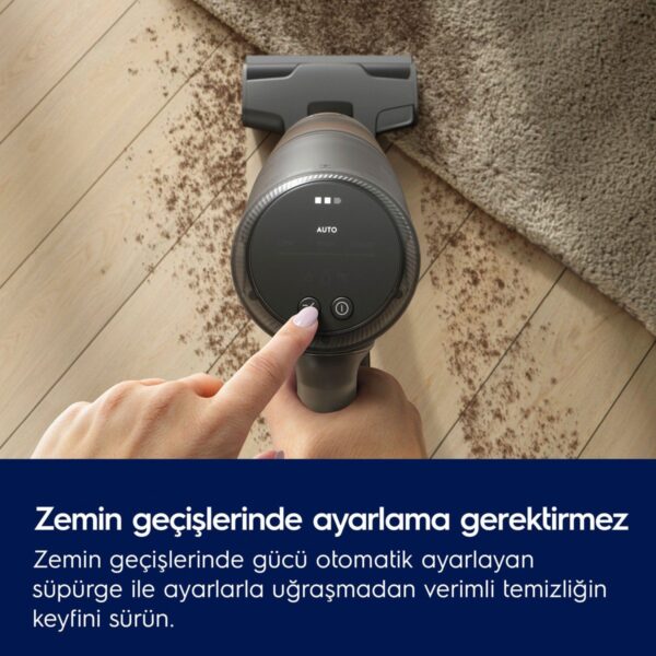 Electrolux EP82AB25UG 800 Serisi Animal Dikey Şarjlı Süpürge, 10 Yıl Motor Garantili