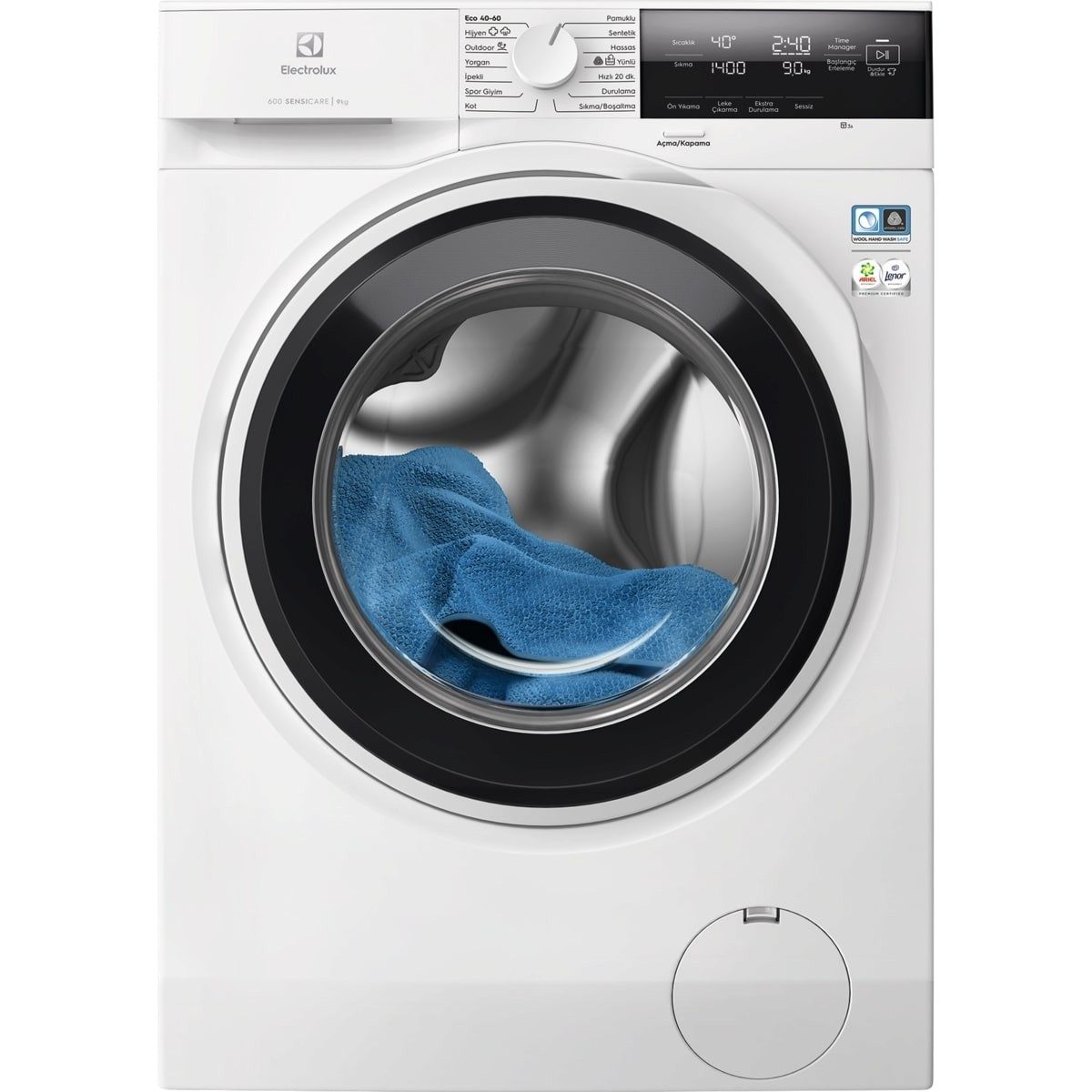 Electrolux EW6F3494T 9kg 1400 Devir A Enerji Sınıfı Çamaşır Makinesi HBCV00007269S3