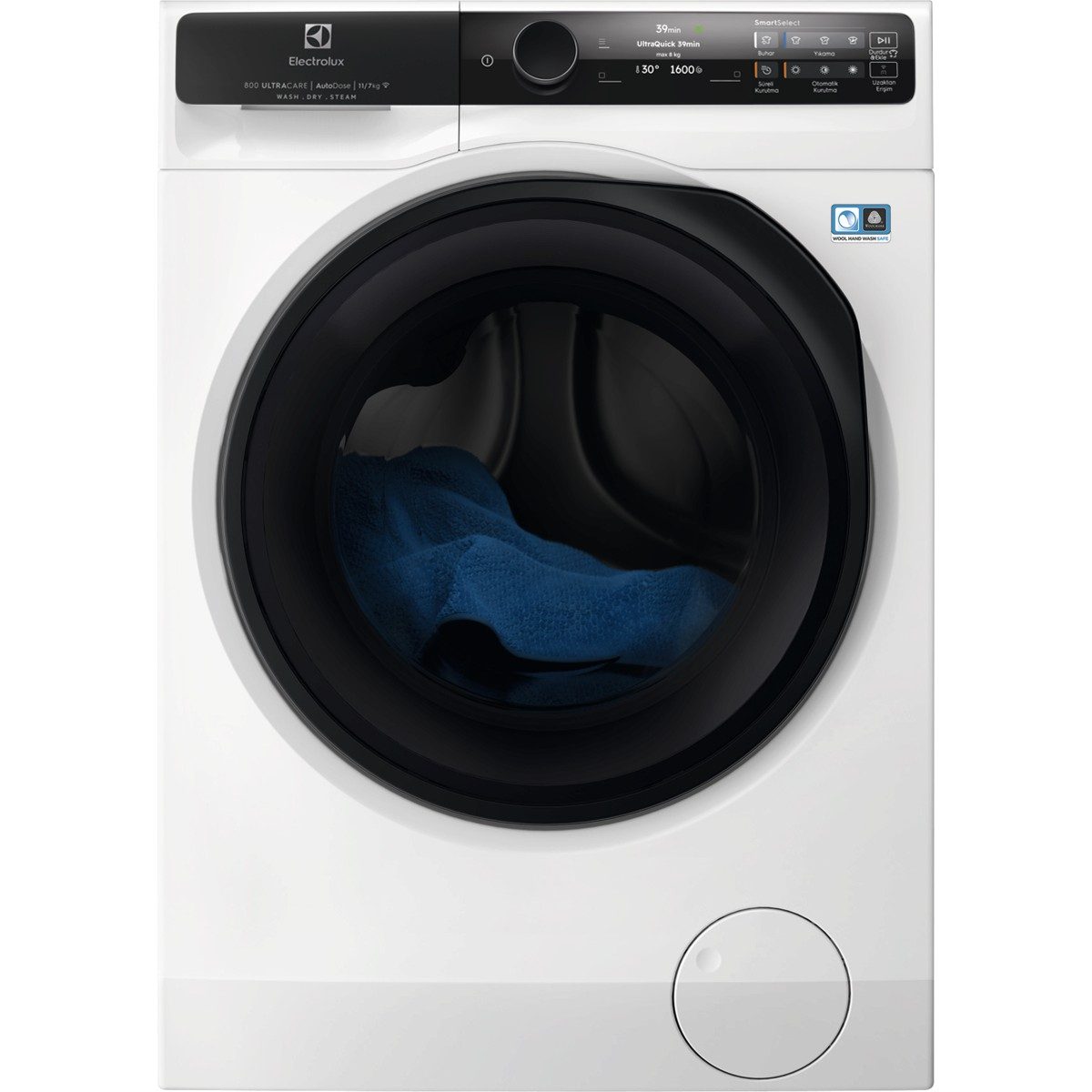 Electrolux EW8W7607AT 800 Serisi Kurutmalı Çamaşır Makinesi HBCV00007V23SM