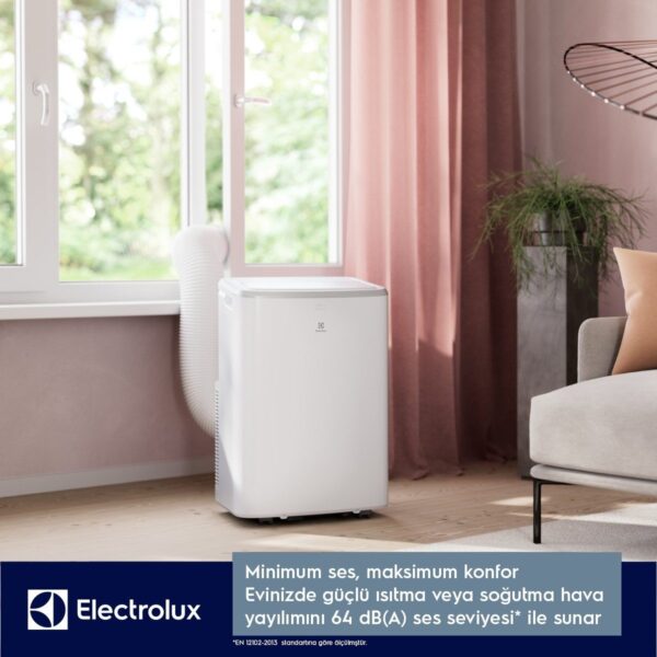 Electrolux EXP34U339HW 600 Serisi Comfort 12 Bin BTU Isıtma Soğutma Nem Alma Fan Fonksiyonlu Wi-Fi A/A+ Enerji Sınıfı Mobil Klima