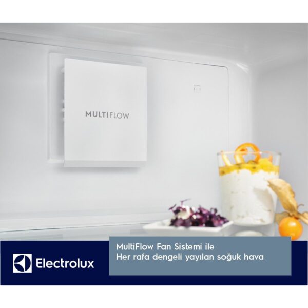 Electrolux LNT7MD58B 700 Serisi TwinTech No Frost D Enerji Sınıfı Inverter Alttan Donduruculu Buzdolabı Koyu Inox