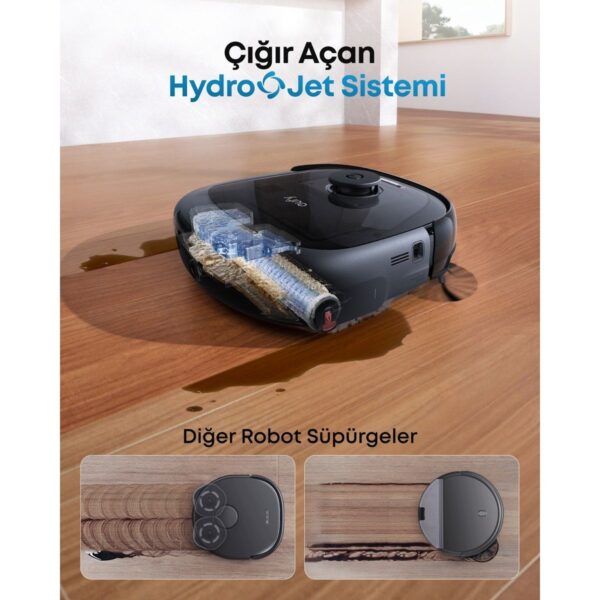 Eufy Omni E28 20.000 Pa, Halı ve Koltuk Yıkamalı Robot Süpürge