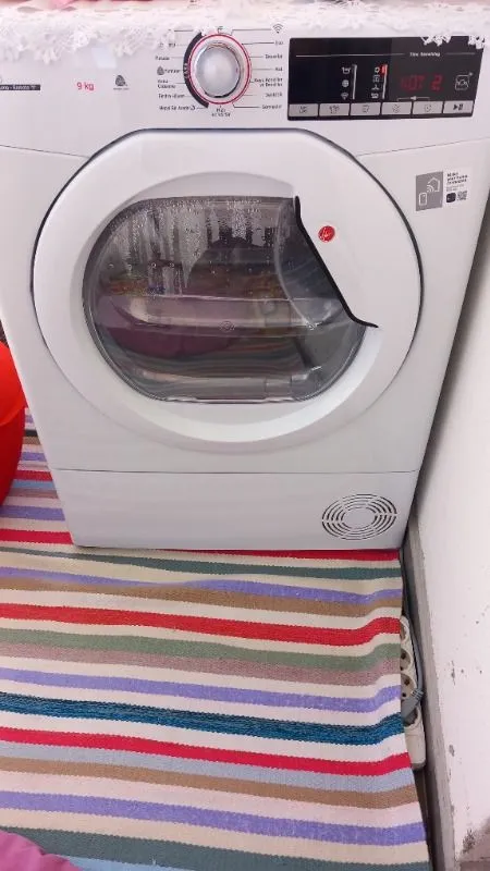 Hoover Hle H9A2Te-17 9 Kg Wi-Fi Bağlantılı Isı Pompalı Kurutma Makinesi