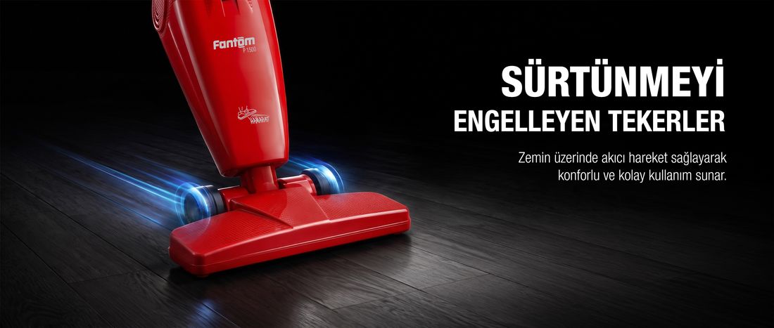 Fantom Hamarat P-1500 Toz Torbasız Elektrikli Süpürge