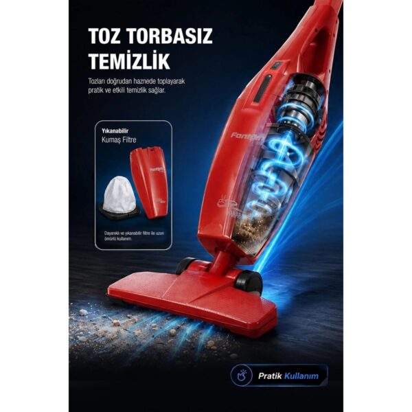 Fantom Hamarat P-1500 Toz Torbasız Elektrikli Süpürge