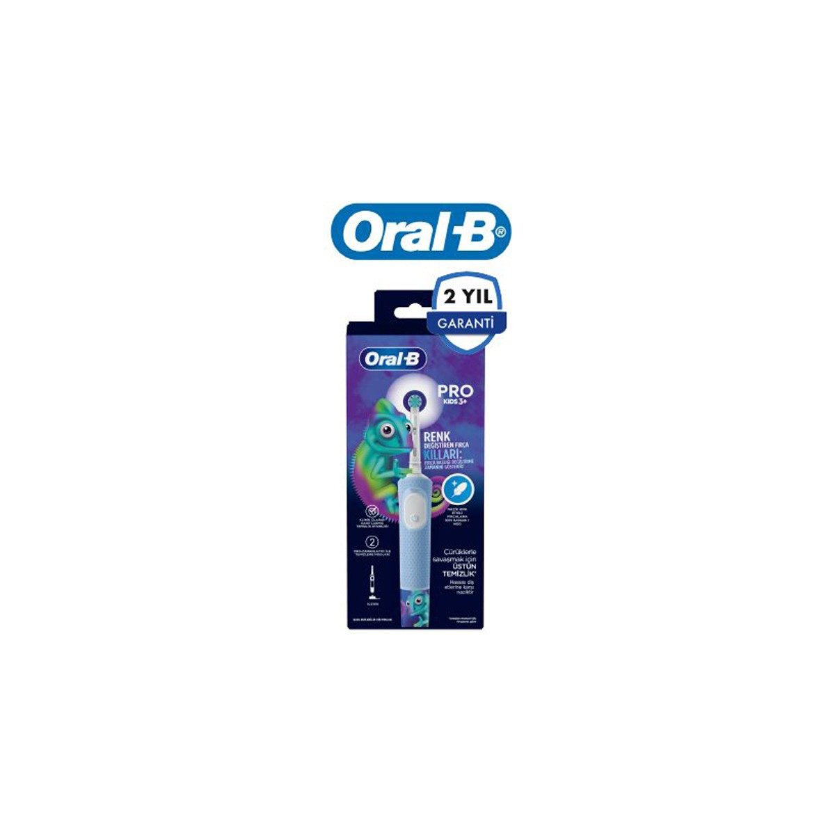 Fantom Oral -B D103 Pro Kids Bukelamun Desenli Şarjlı Diş Fırçası - Mavi HBCV0000AXUBQZ