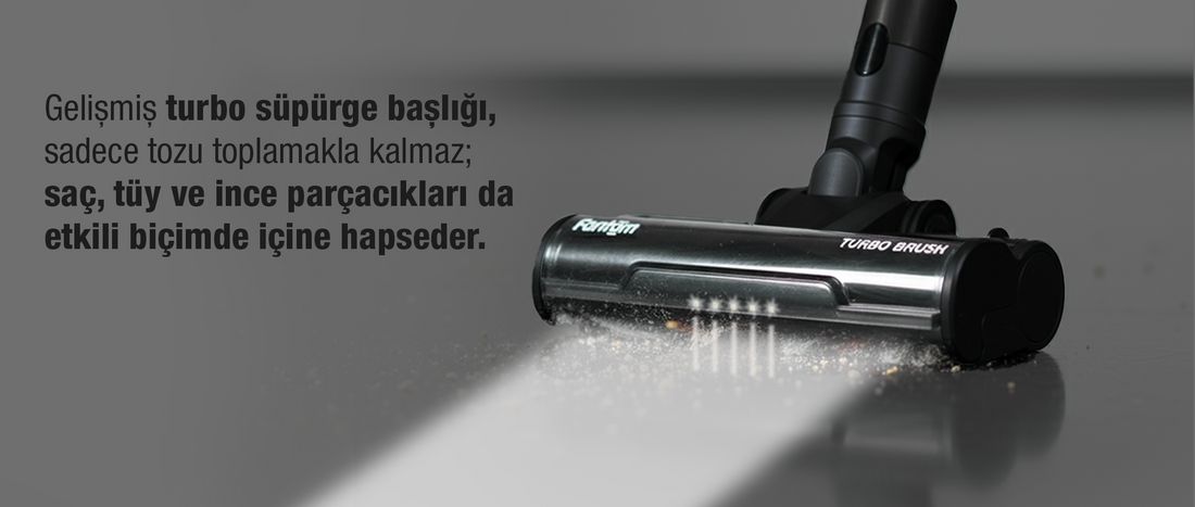Fantom Pluto P 6000 Cyclone Dikey Elektrikli Süpürge