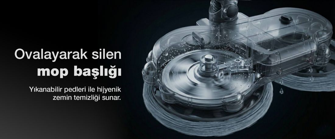 Fantom Pluto P 6100 Plus Cyclone Elektrikli Moplu Dikey Süpürge