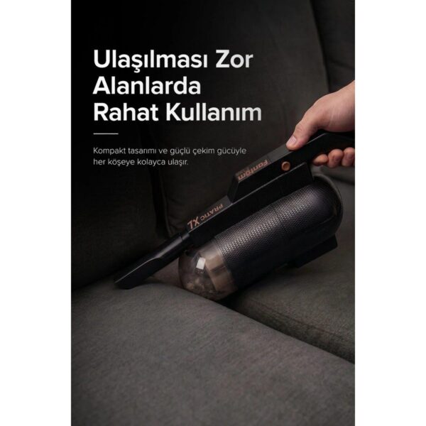 Fantom Pratıc-Xl P 1300 Toz Torbasız Dikey Süpürge Siyah