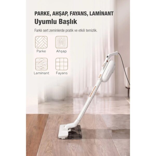 Fantom Praticmop P 1400 Elektrikli Süpürge Krem