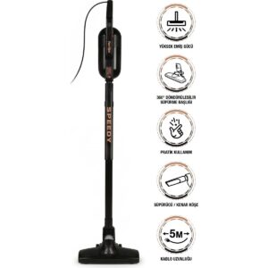 Fantom Speedy Pro Du 2100 Dikey Süpürge Siyah 1 L Toz Hacmi ile Ekonomik ve Kullanım Kolaylığı HBCV00002CJT8P