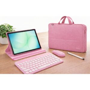 Galaxy Tab A11+ 8 GB Ram 256 GB 11'' Inç Tablet +PEMBE AKSESUAR SETİ HBCV0000A5HCHK