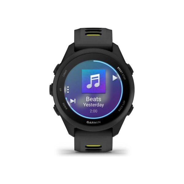 Garmin Forerunner 170 Music – Siyah, Siyah/amp Sarı Kayışlı