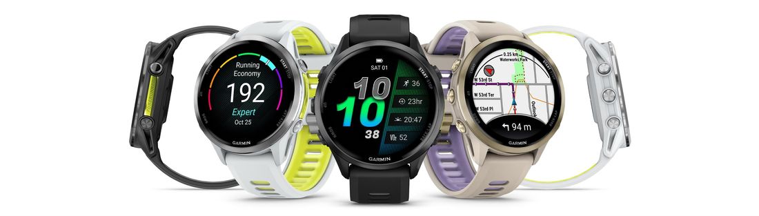 Garmin Forerunner 970 - Karbon Gri Dlc Titanyum Siyah | Gri