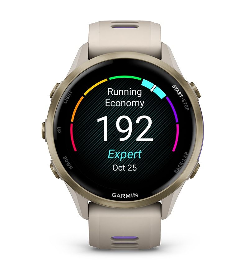Garmin Forerunner 970 - Soft Gold Titanyum | Gri