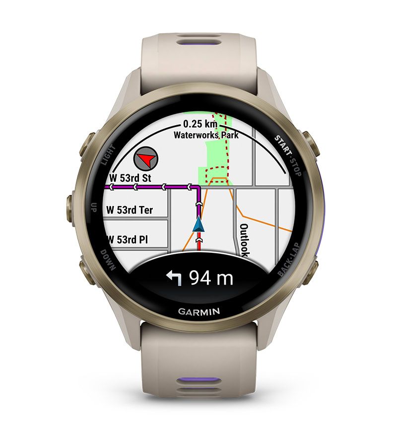 Garmin Forerunner 970 - Soft Gold Titanyum | Gri