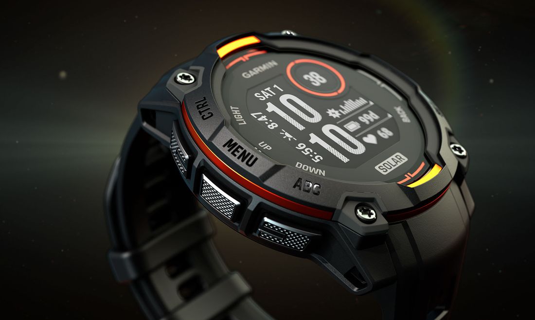 Garmin Instinct 3 – 50 mm, Solar - Kömür Siyahı