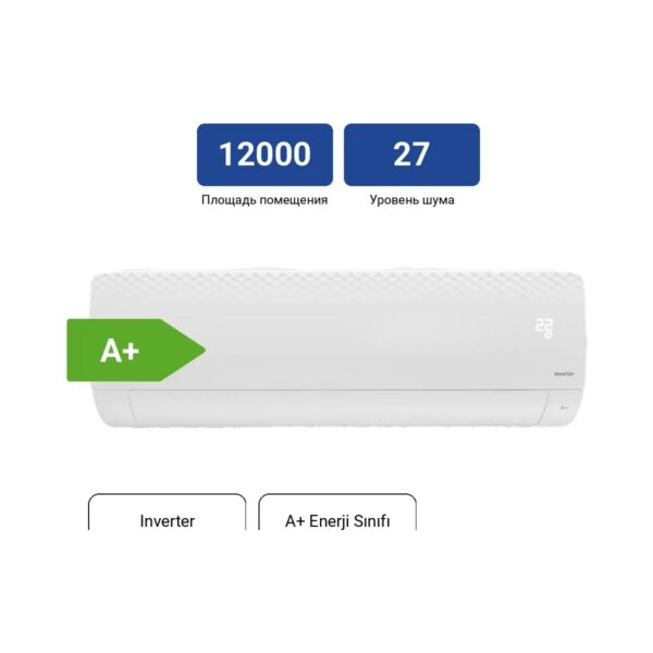 Grundig GAC 12002 A++ 12000 BTU Salon Tipi Klima Enerji Sınıfı A+ Düşük Enerji Tüketimi