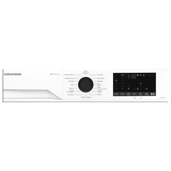 Grundig GNWM 91613 RS 9 kg 1000 Devir Çamaşır Makinesi Beyaz Renk Enerji Sınıfı A