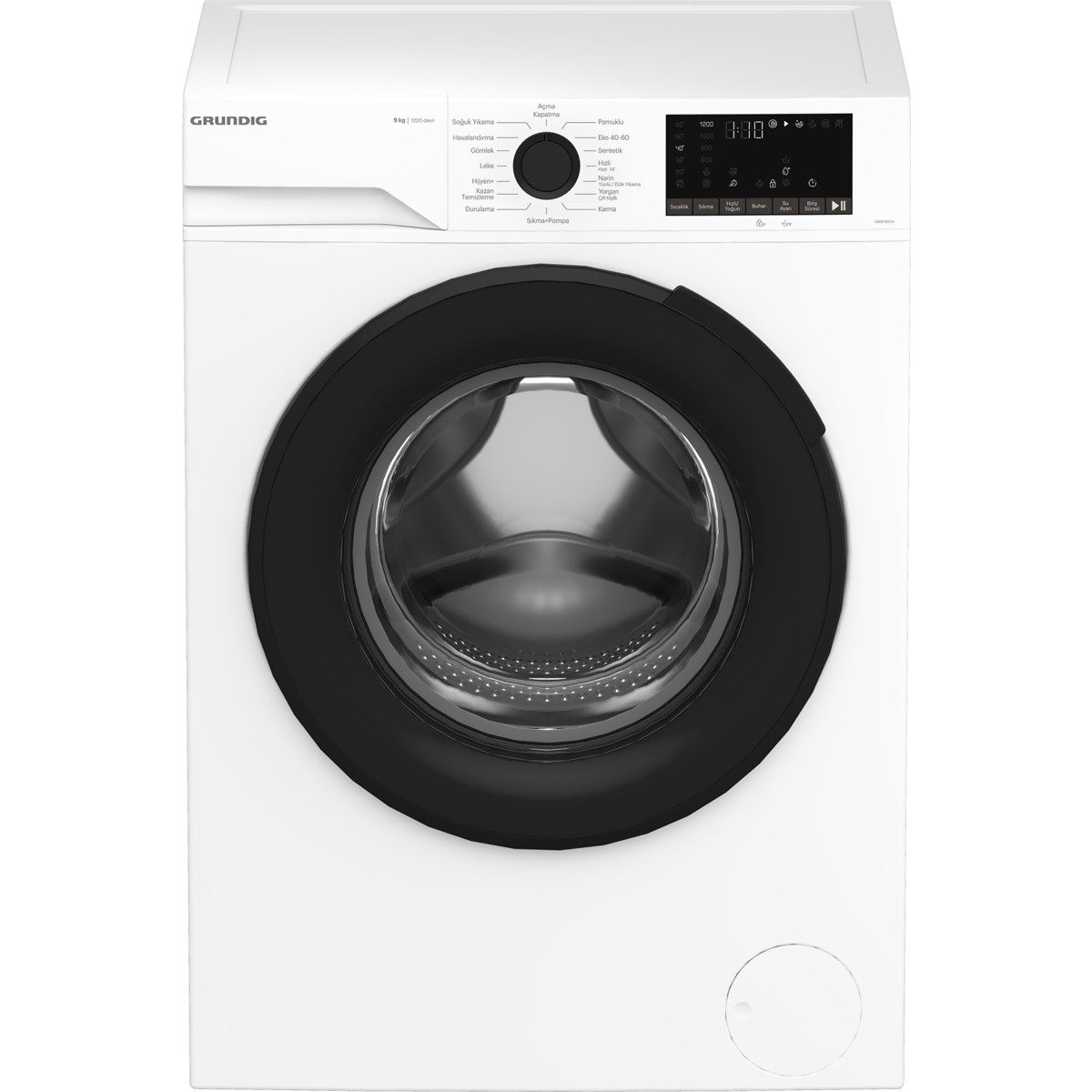 Grundig GWM 92014 RS 9 Kg Çamaşır Makinesi Beyaz