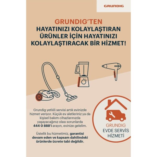 Grundig VCP 5131 Kablosuz Dikey Şarjlı Süpürge