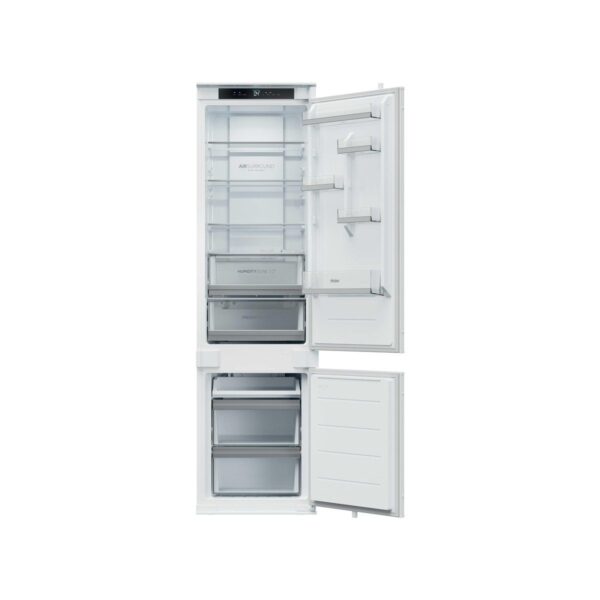Haier HBQW5519E E Enerji Sınıfı 284 Lt Wi-Fi Bağlantılı Kombi Tipi No Frost Ankastre Buzdolabı