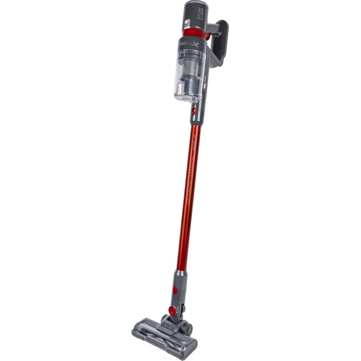 Heifer Proclean X 250W Şarjlı Dik Süpürge – LED Işıklı Turbo Başlık, HEPA Filtreli, Kuru Zemin Temizliği HBCV0000639HD1