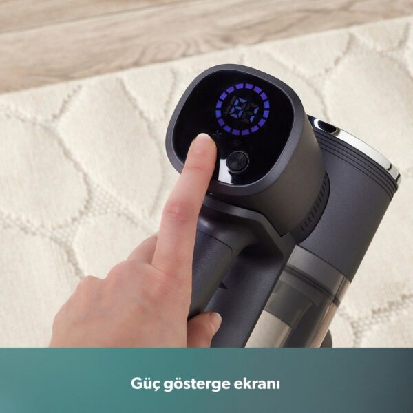 Homend Dustrider 1271H 160W Şarjlı Dikey Süpürge 12 kPa Emiş Gücü