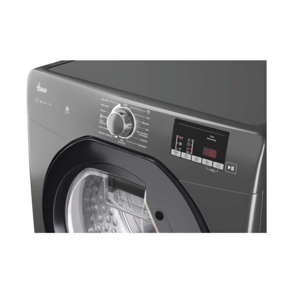 Hoover HLE H9A2DCER-17 9 kg Wi-Fi Bağlantılı Isı Pompalı Kurutma Makinesi
