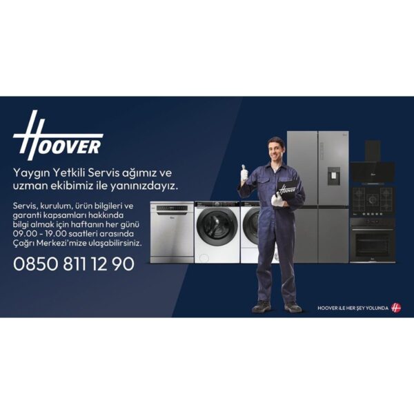 Hoover HODG5T718EW1 E Enerji Sınıfı 580 Lt No Frost Buzdolabı